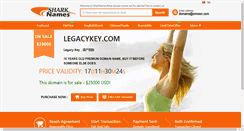 Desktop Screenshot of legacykey.com